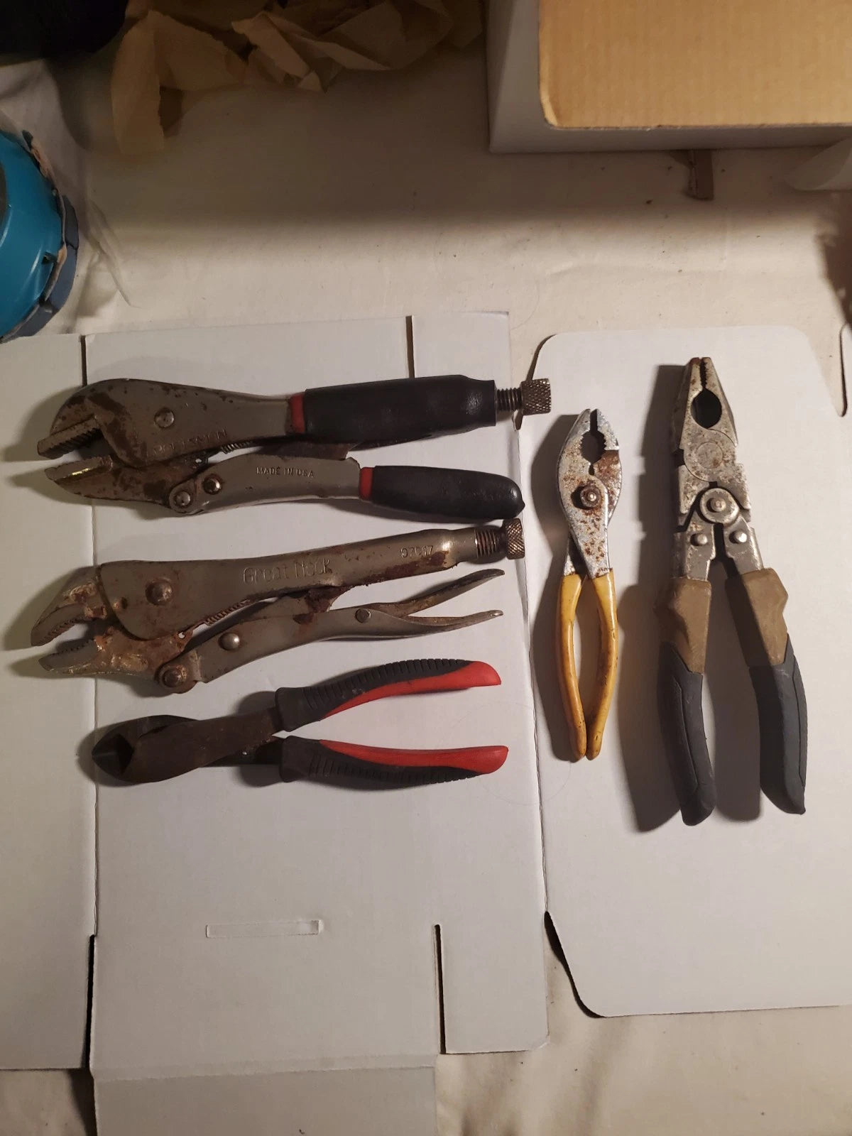 Lot of 5 Pliers Various Brands and Types - All in good working order