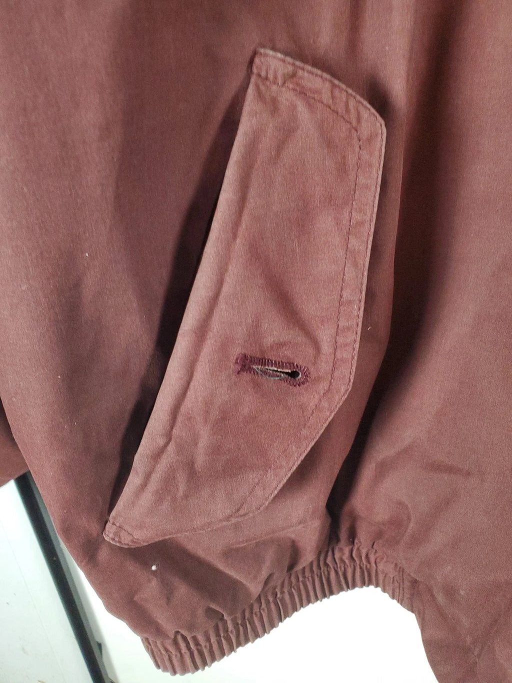 London Fog Limited Edition Maroon Zip-Up Jacket with Removable Lining