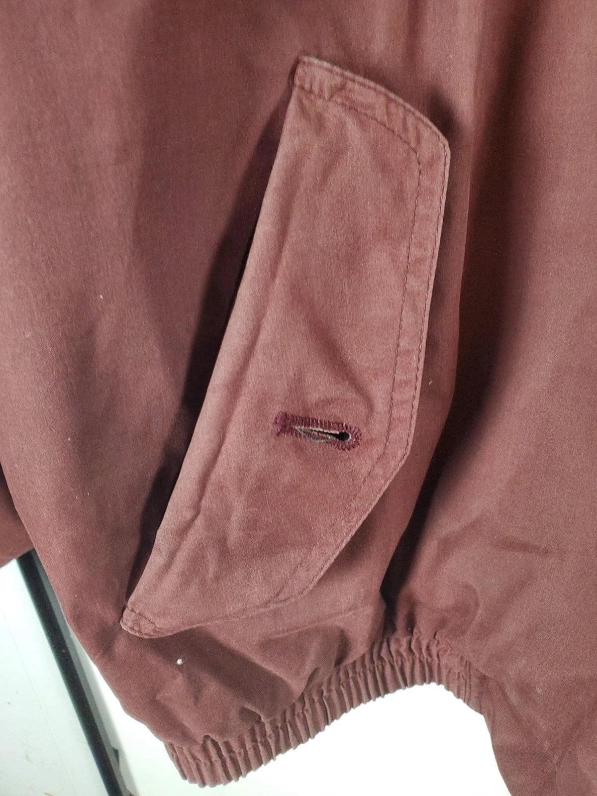 London Fog Limited Edition Maroon Zip-Up Jacket with Removable Lining