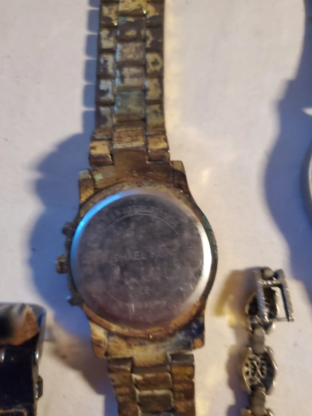 Mixed Lot Of Assorted Watches (8) For Parts ~ Repair/ Untested Sold As Is