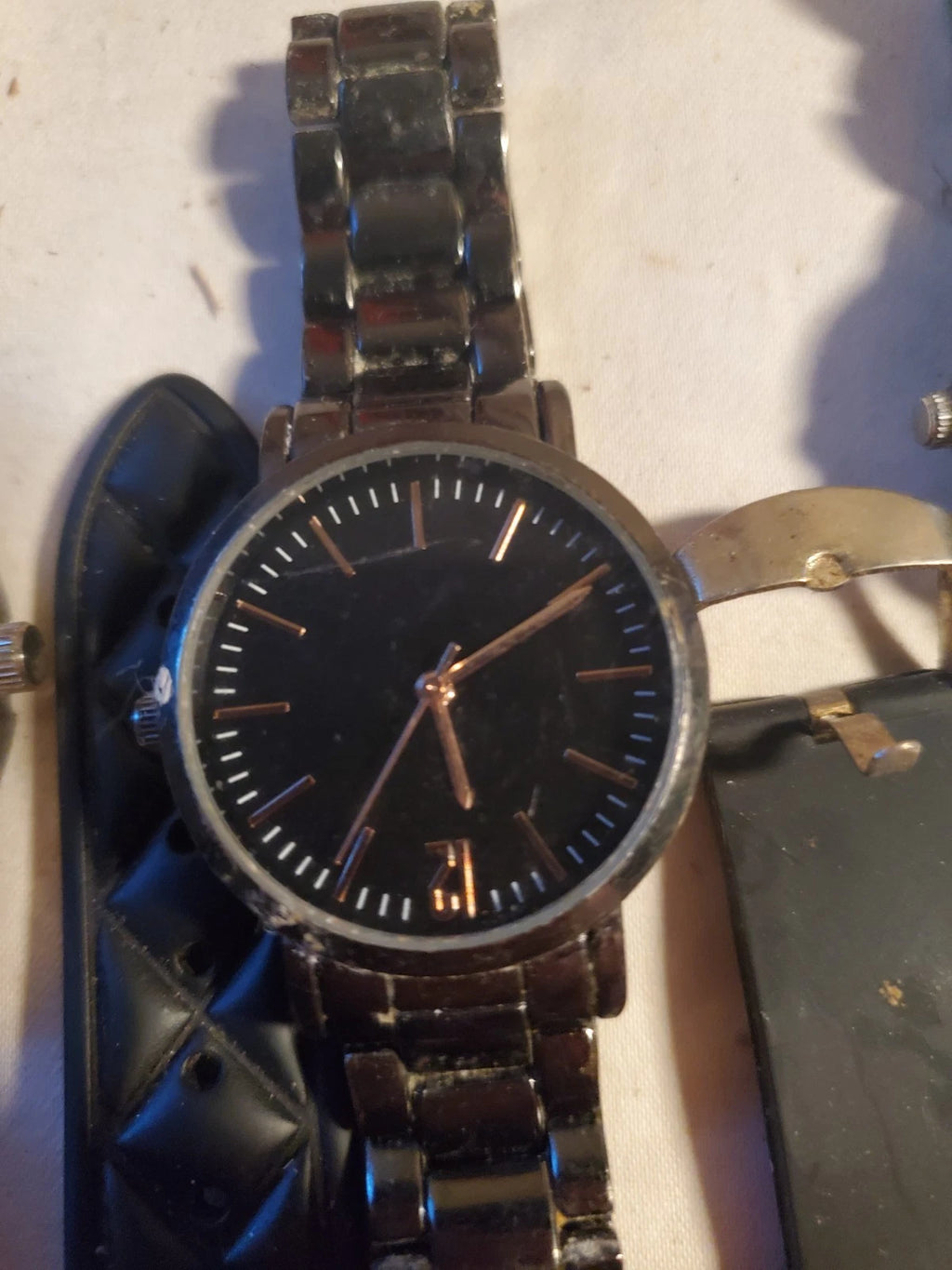 Mixed Lot Of Assorted Watches (8) For Parts ~ Repair/ Untested Sold As Is