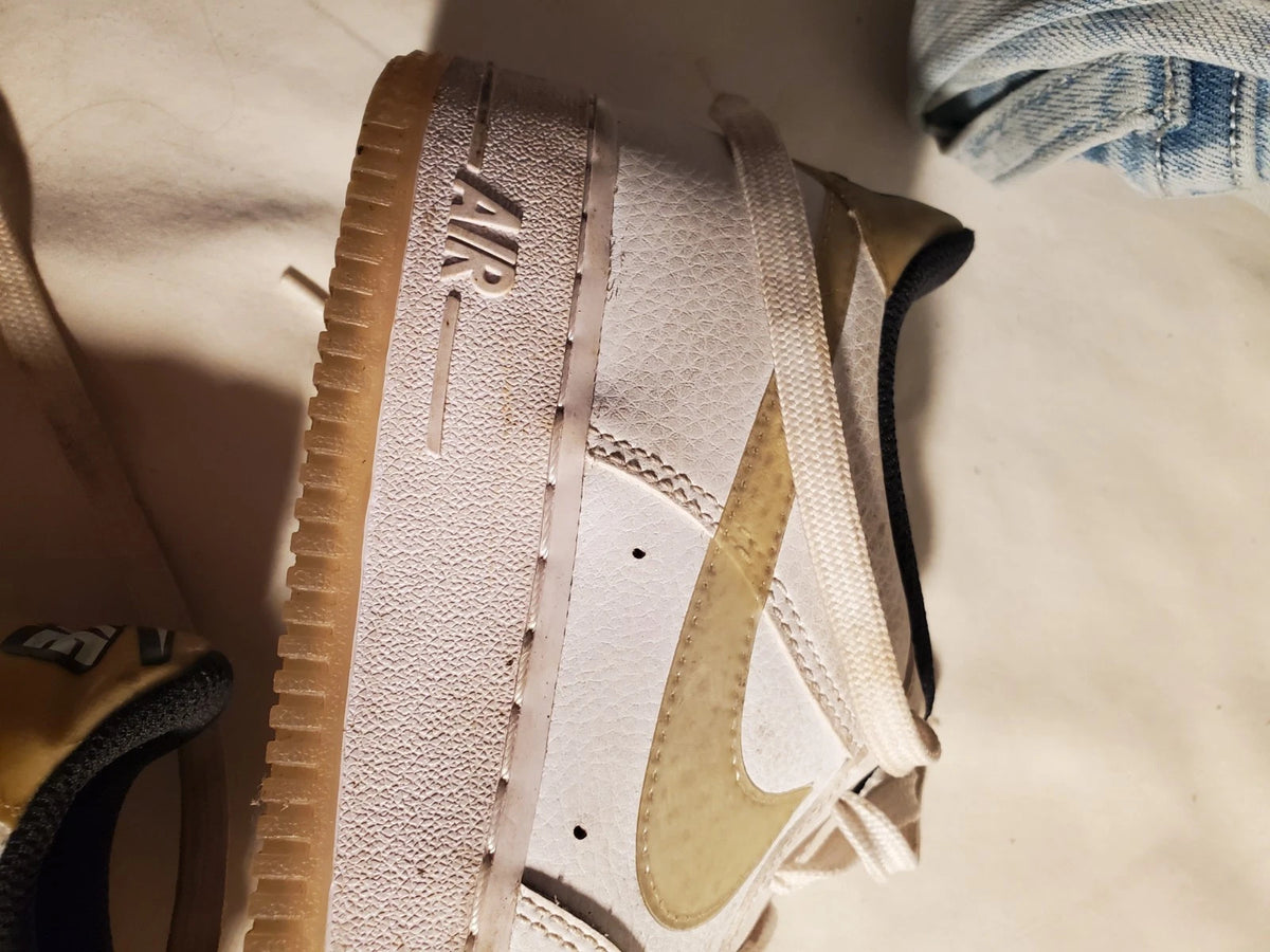 Nike Air Force 1 Low KSA GS White Youth Size 6.5Y CW5909-100 Sneakers Shoes