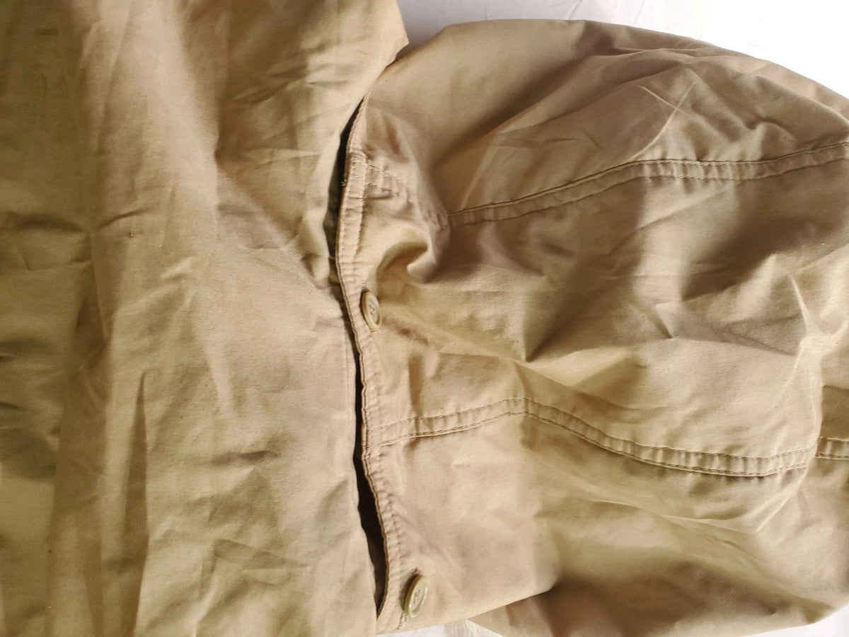 London Fog Heavy Winter Coat – Removable Hood – Size XS REG – Beige