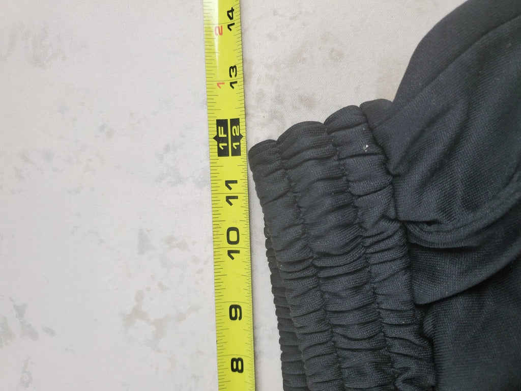 Romwe Women's Black Pants, gold trim Size S Small Us 36 Eur 46 Grafitti
