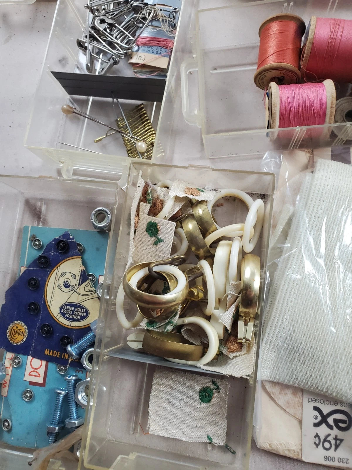 Vintage Sewing supplies - Needles, threads, patterns and more