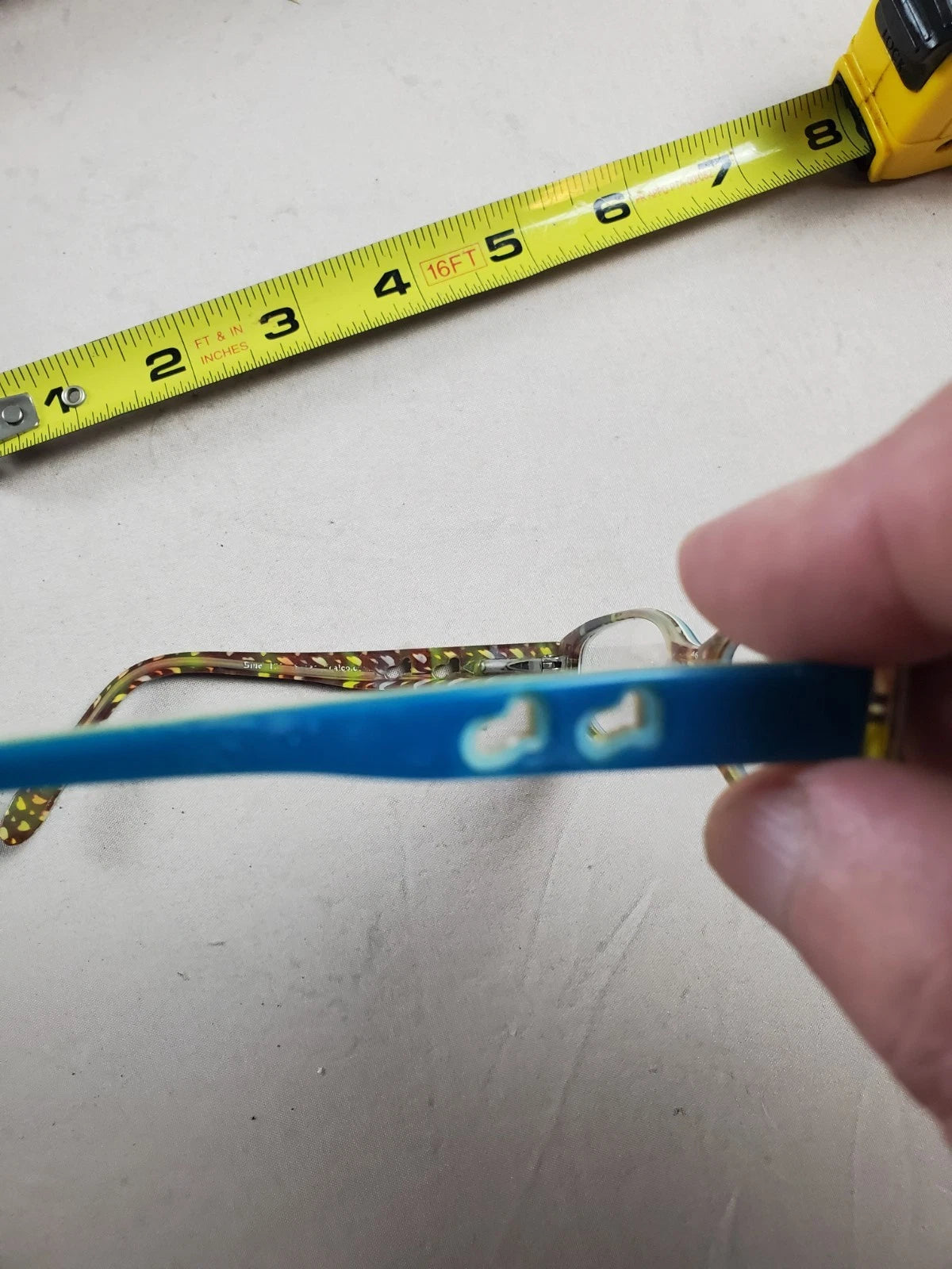 Lot 2 Pair Used Eye Glasses Frames - appear kids or petite size