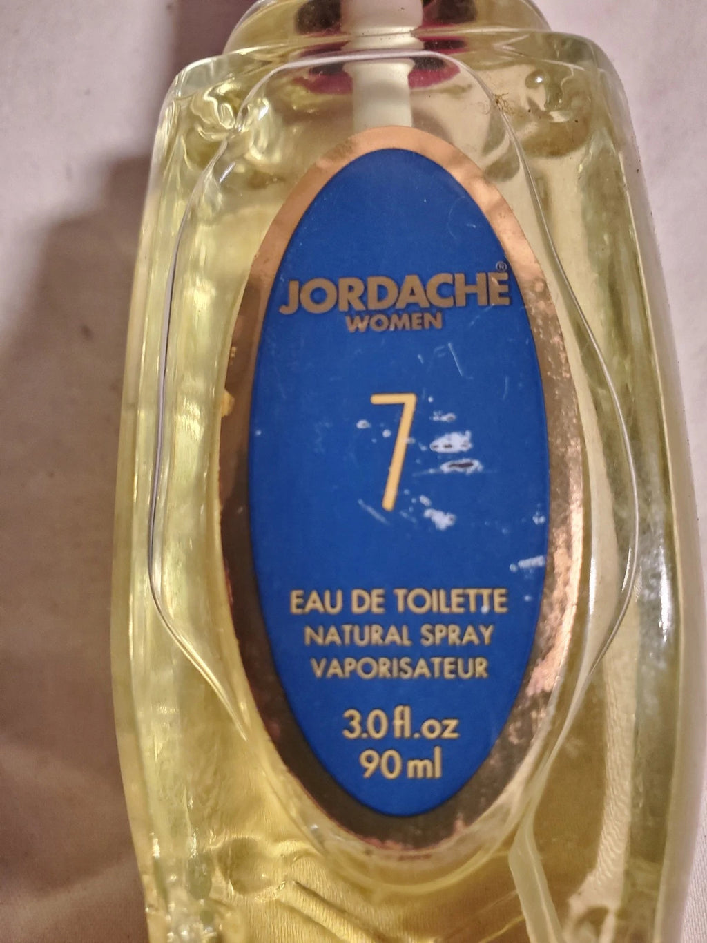 VINTAGE JORDACHE WOMEN No. 07 PERFUME THEIR VERSION OF WHITE DIAMONDS 3 OZ.