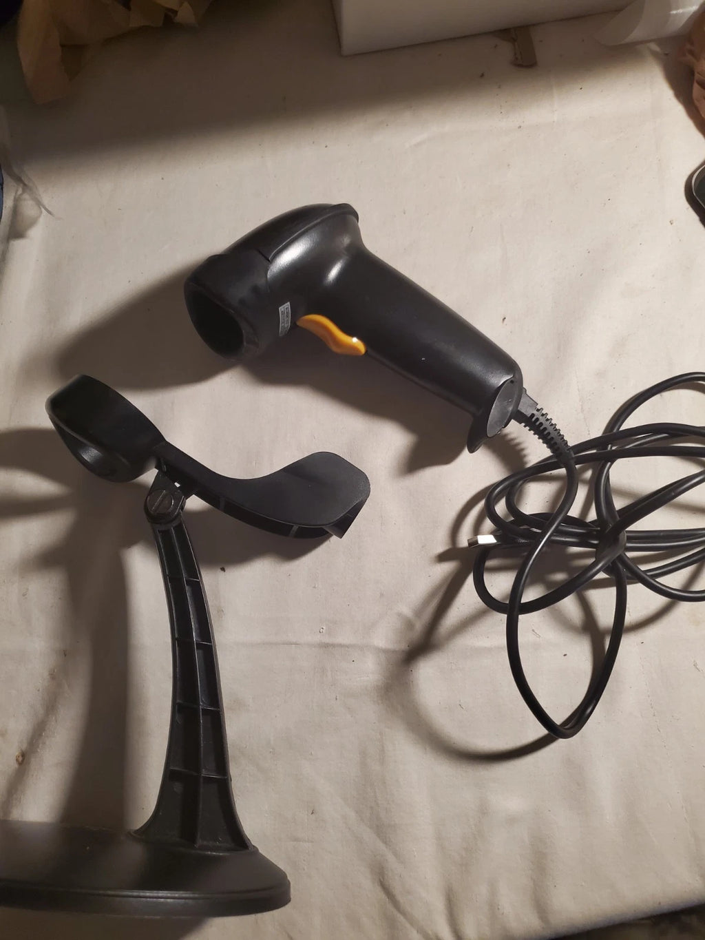 Esky Laser Barcode Scanner with Stand - Tested/Works