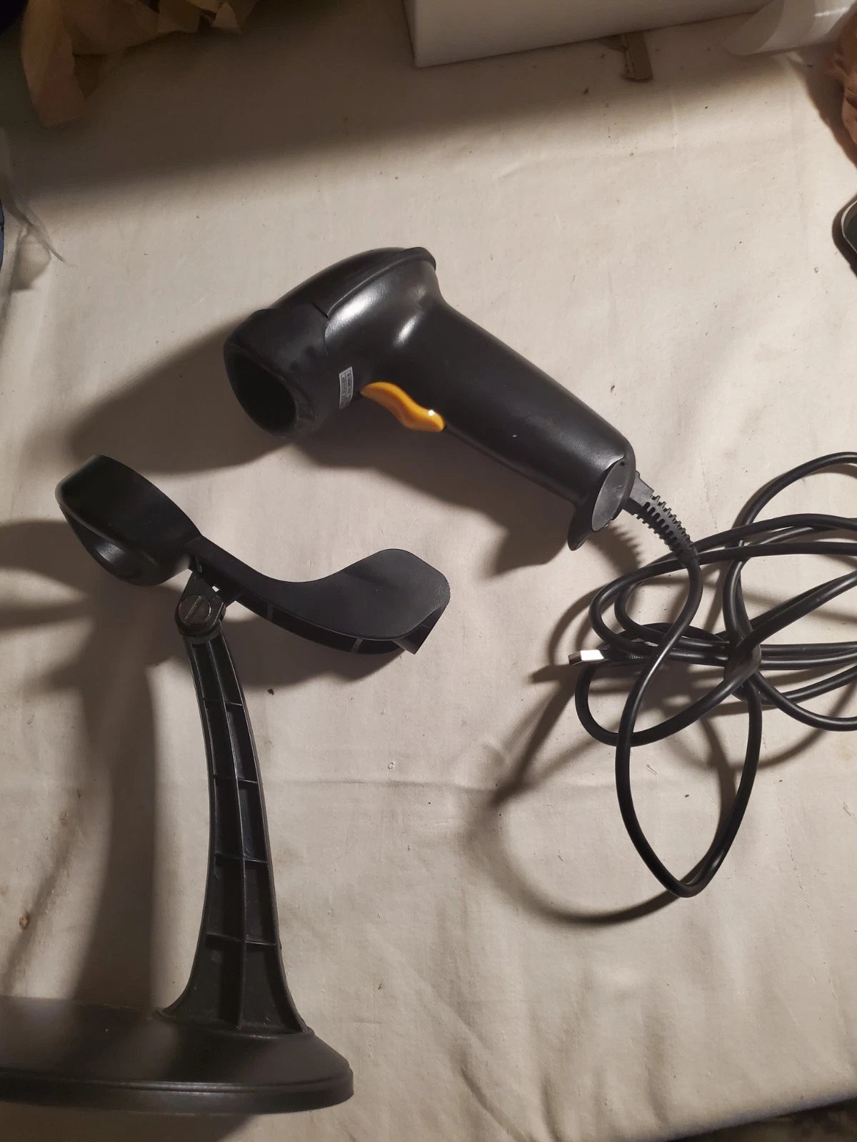 Esky Laser Barcode Scanner with Stand - Tested/Works