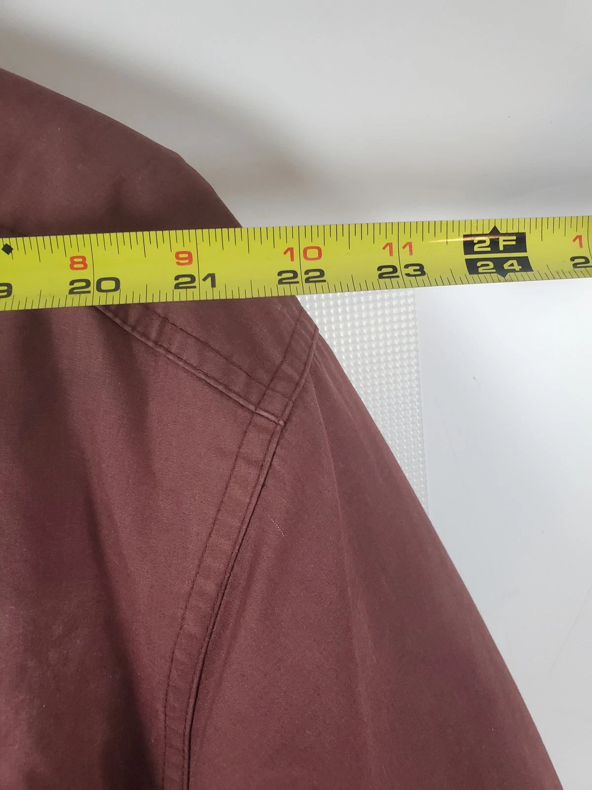 London Fog Limited Edition Maroon Zip-Up Jacket with Removable Lining