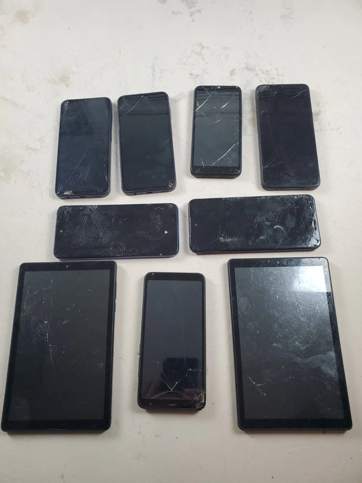 Scrap Cell phones and tablets - Untested/As Is - Please Read Description