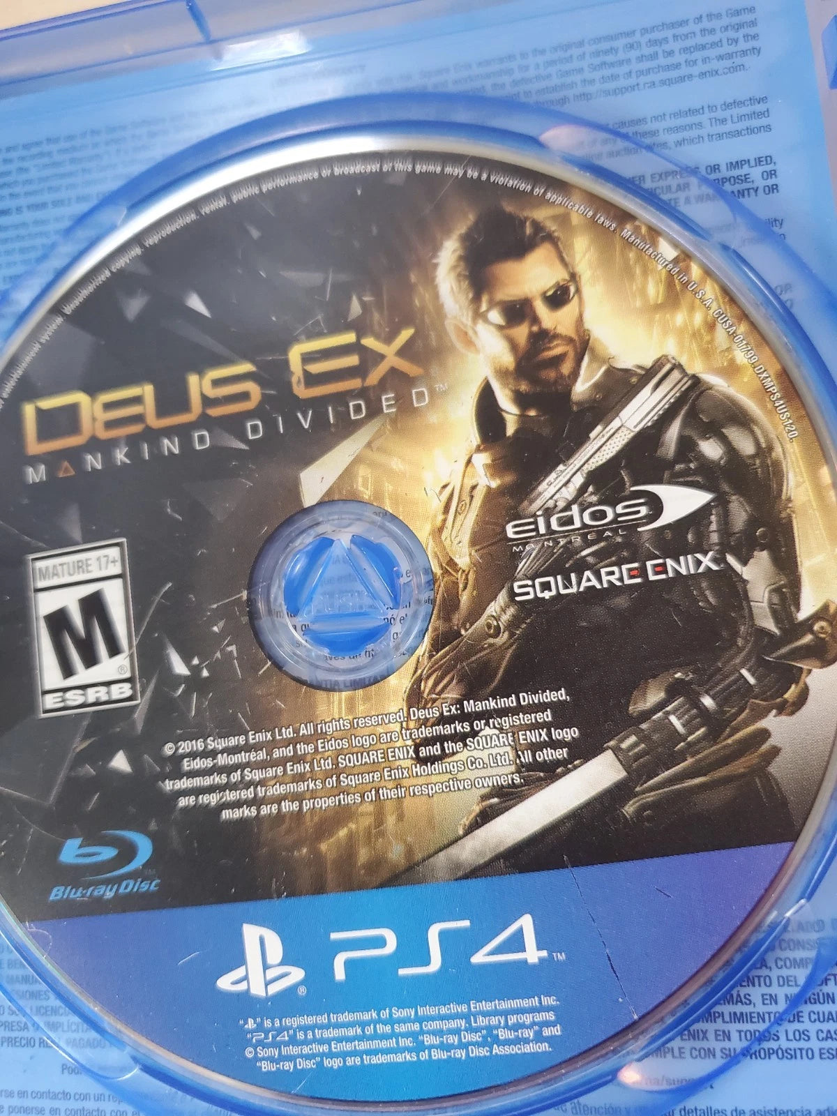 Deus Ex: Mankind Divided PS4 Game with Extra Content