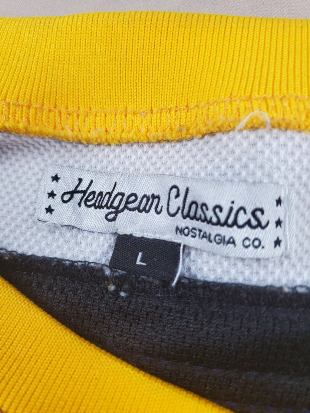 Headgear Classics Hockey Jersey HGC Mighty Ducks Charlie Conway White Mens L