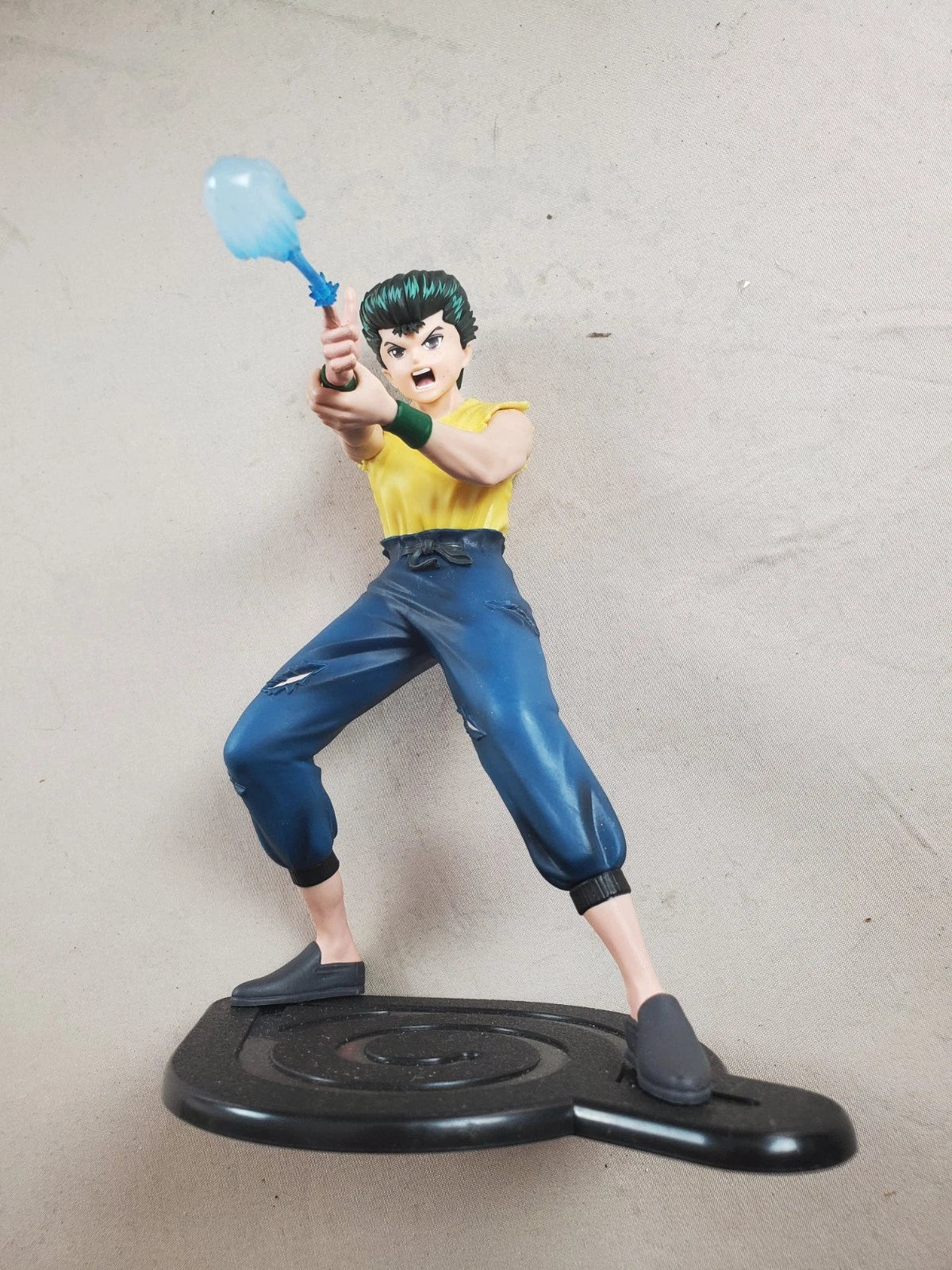 Rock Lee Naruto Anime Figure – Dynamic Attack Pose w/ Blue Chakra Effect 6.5"