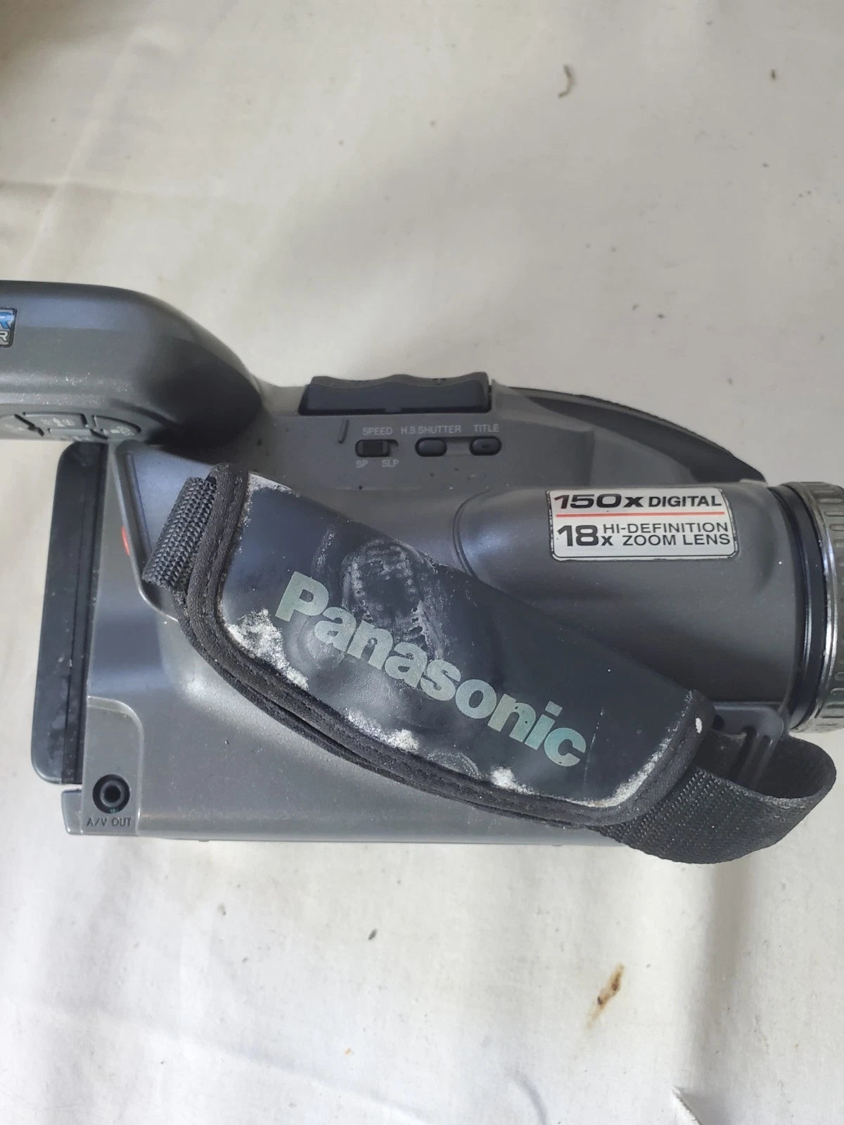 Panasonic PV-D3000D Camcorder Hi-Definition Zoom Lens 18x Untested - Parts Only