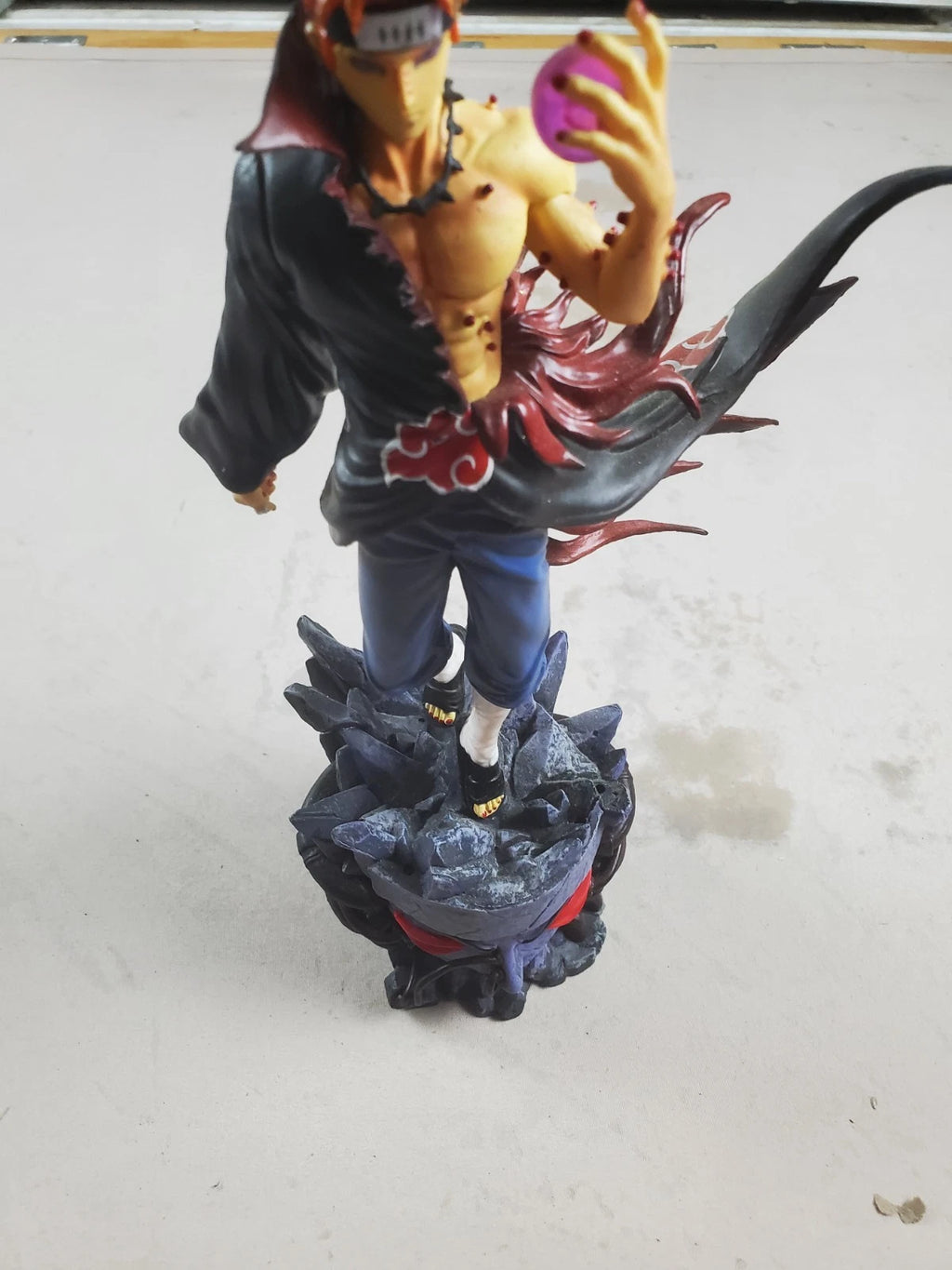 Naruto Shippuden Pain (Deva Path) Figure – Akatsuki Cloak – Chakra Sphere 11"