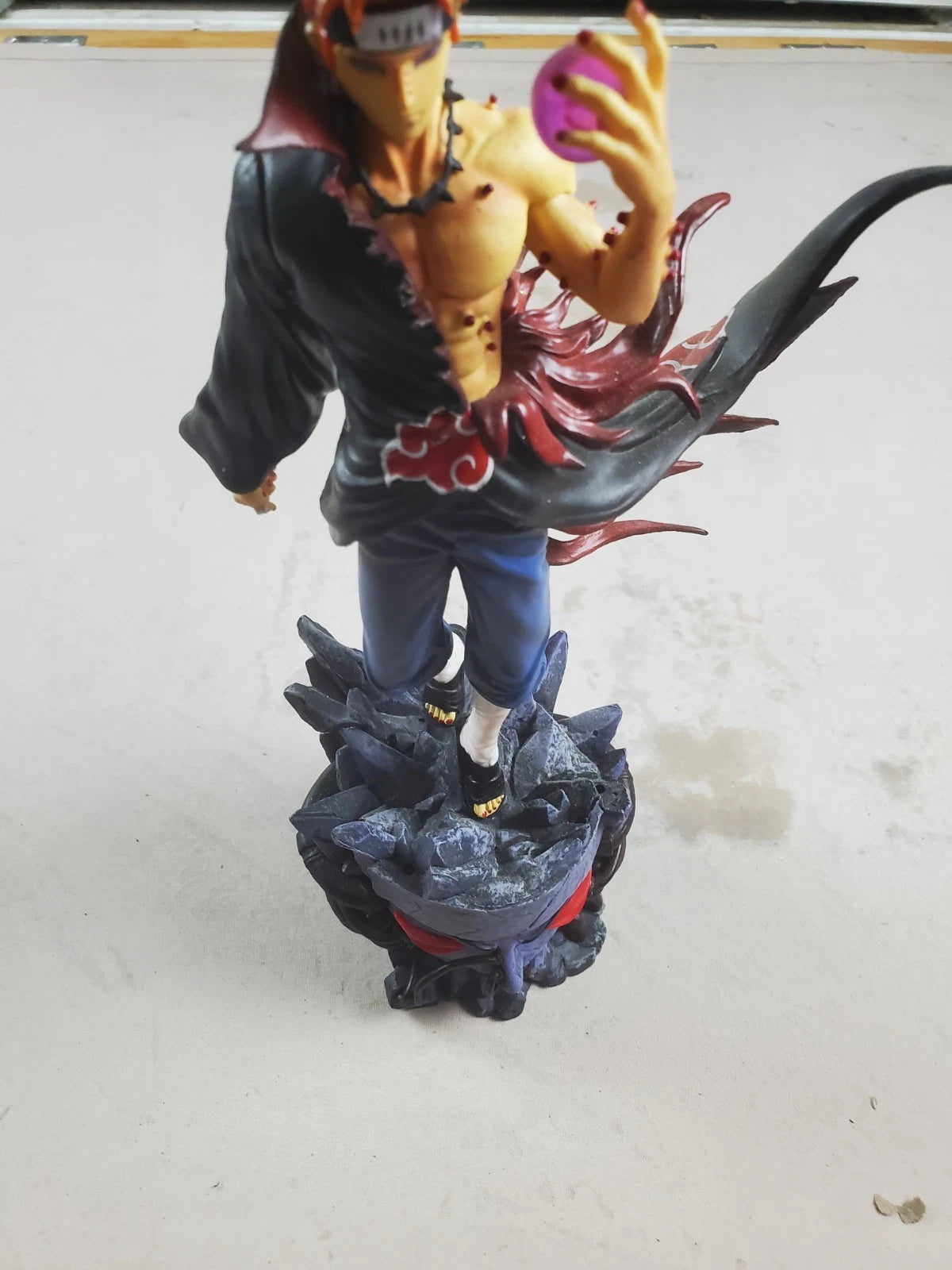 Naruto Shippuden Pain (Deva Path) Figure – Akatsuki Cloak – Chakra Sphere 11"