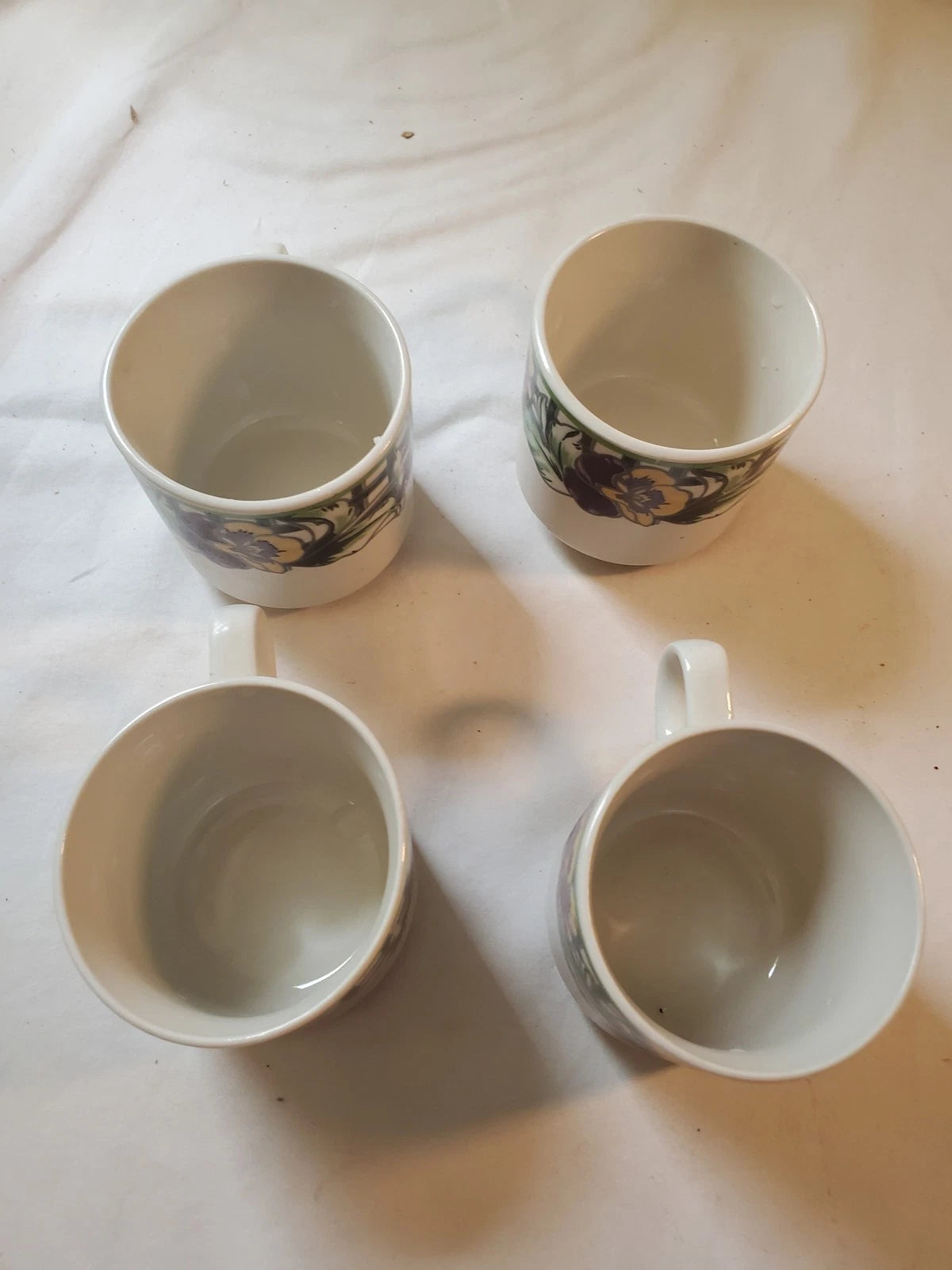 Vintage Gibson Stoneware Mug Set of 4 – 1990s-2000s – Excellent Condition