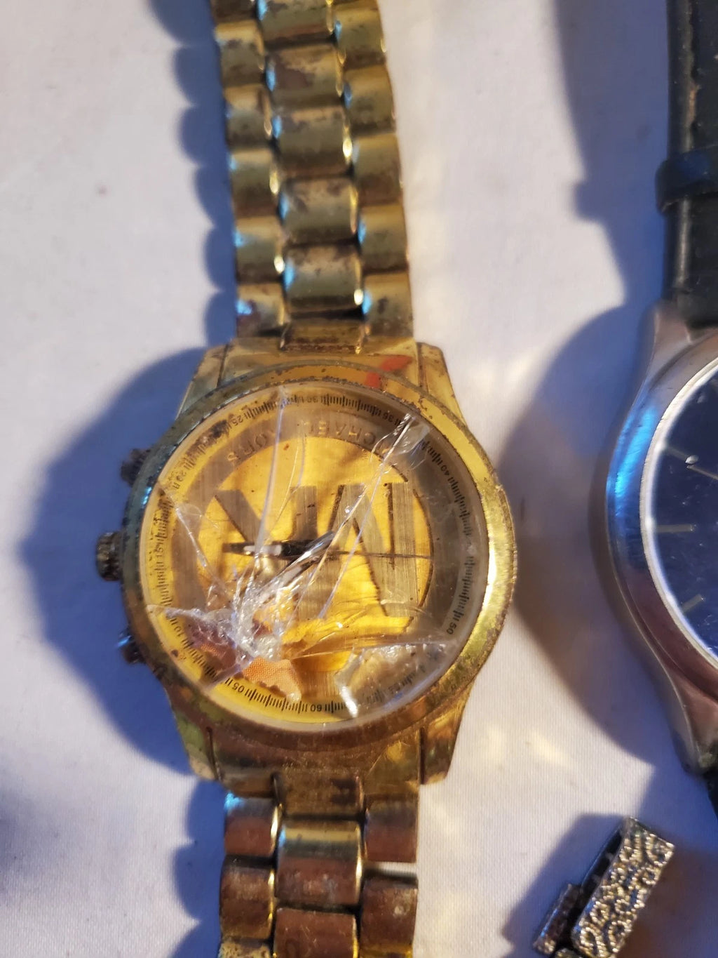 Mixed Lot Of Assorted Watches (8) For Parts ~ Repair/ Untested Sold As Is