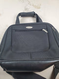 Samsonite Laptop Case Black Soft Shoulder Bag Travel Briefcase 17"x 12" x 3"