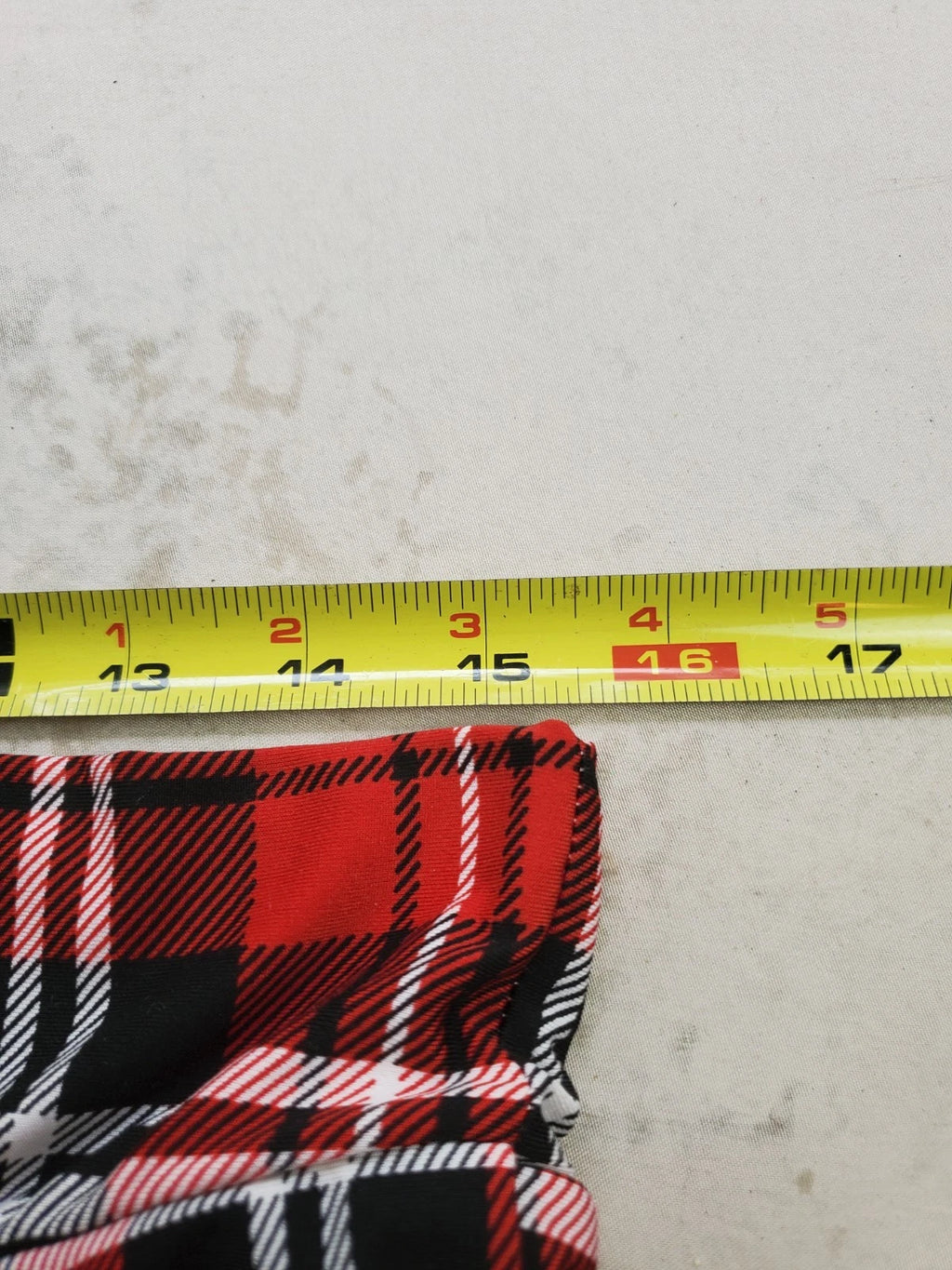 Body Rage Red Plaid Super Mini Skirt – Spencer’s – 11" Length – Size M/L