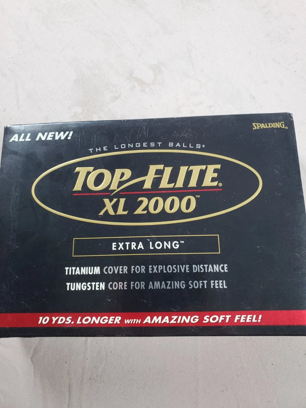 9 Spalding TopFlite XL2000 Titanium Cover Tungsten Core &amp; 3 Titleist DT Wound 90