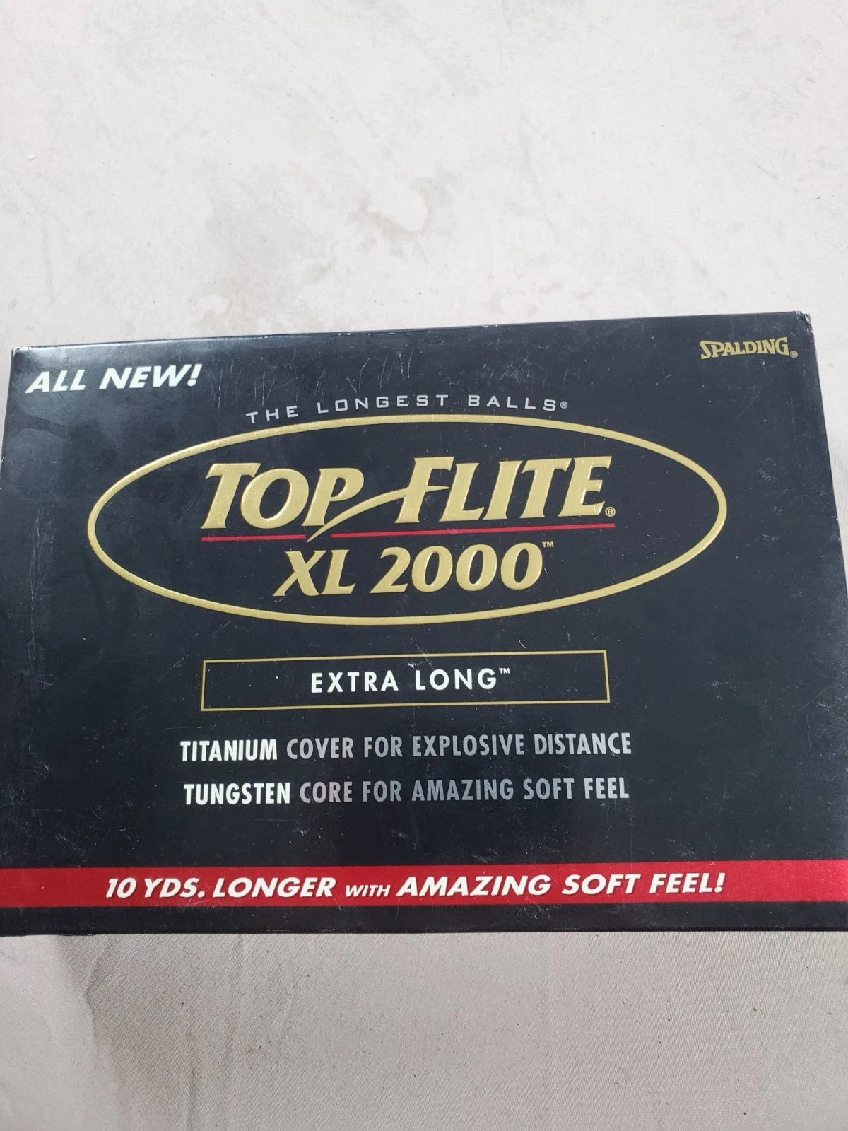 9 Spalding TopFlite XL2000 Titanium Cover Tungsten Core &amp; 3 Titleist DT Wound 90