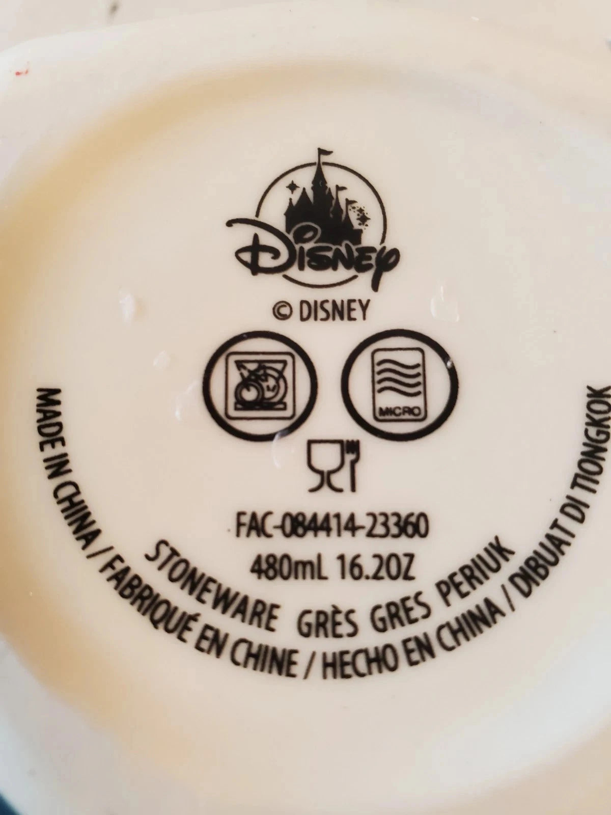 Disney Lilo &amp; Stitch Mug – Souvenir Coffee Cup – Excellent Condition