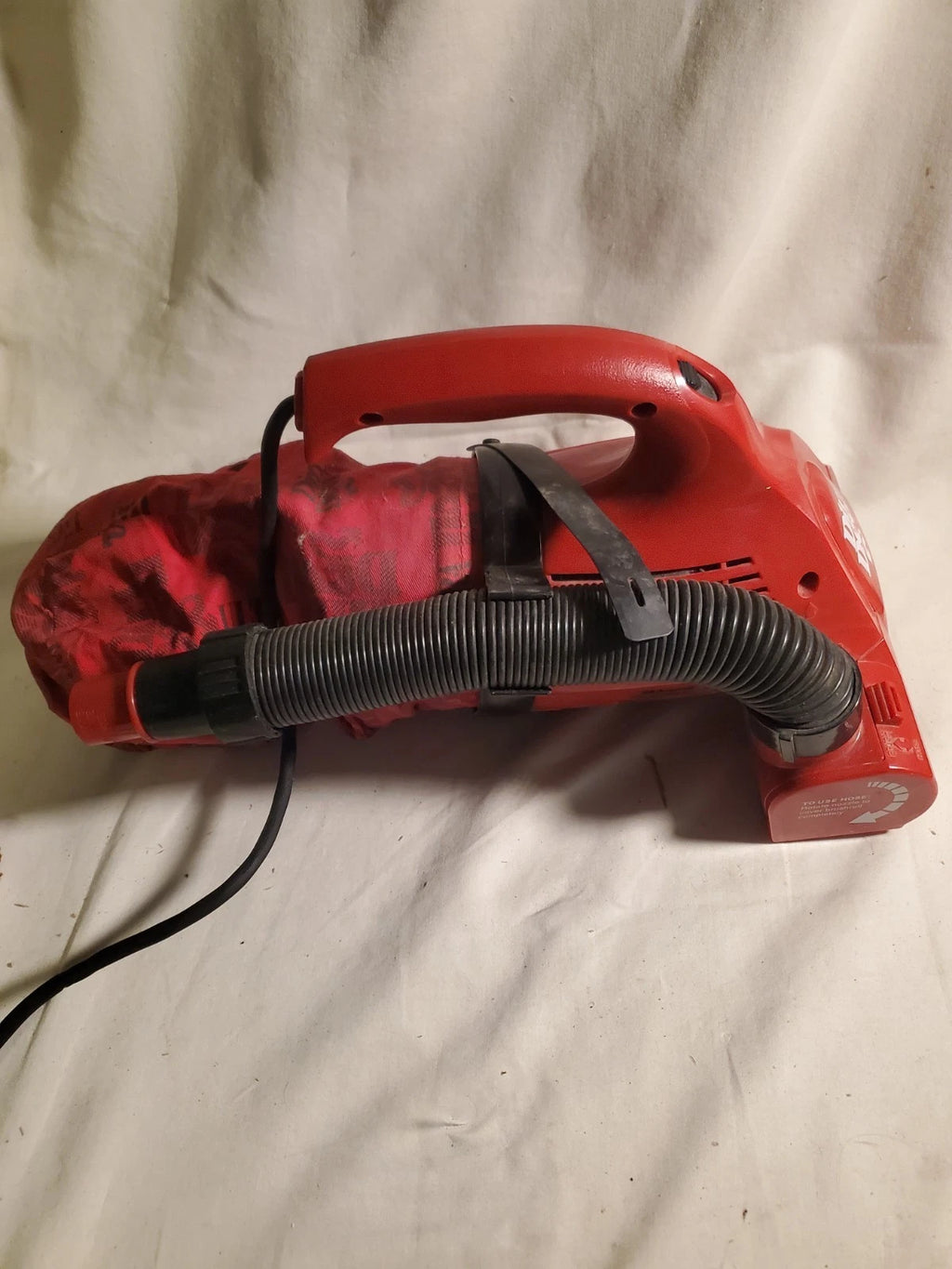 Dirt Devil Ultra Handheld Vacuum Bagged Corded Electric 120V - Tested/Works
