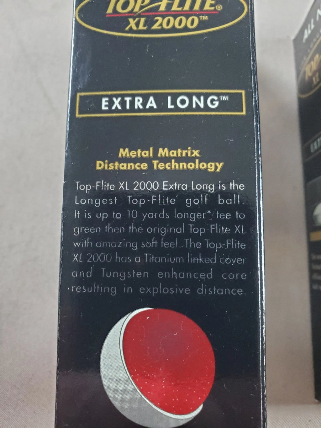 9 Spalding TopFlite XL2000 Titanium Cover Tungsten Core &amp; 3 Titleist DT Wound 90