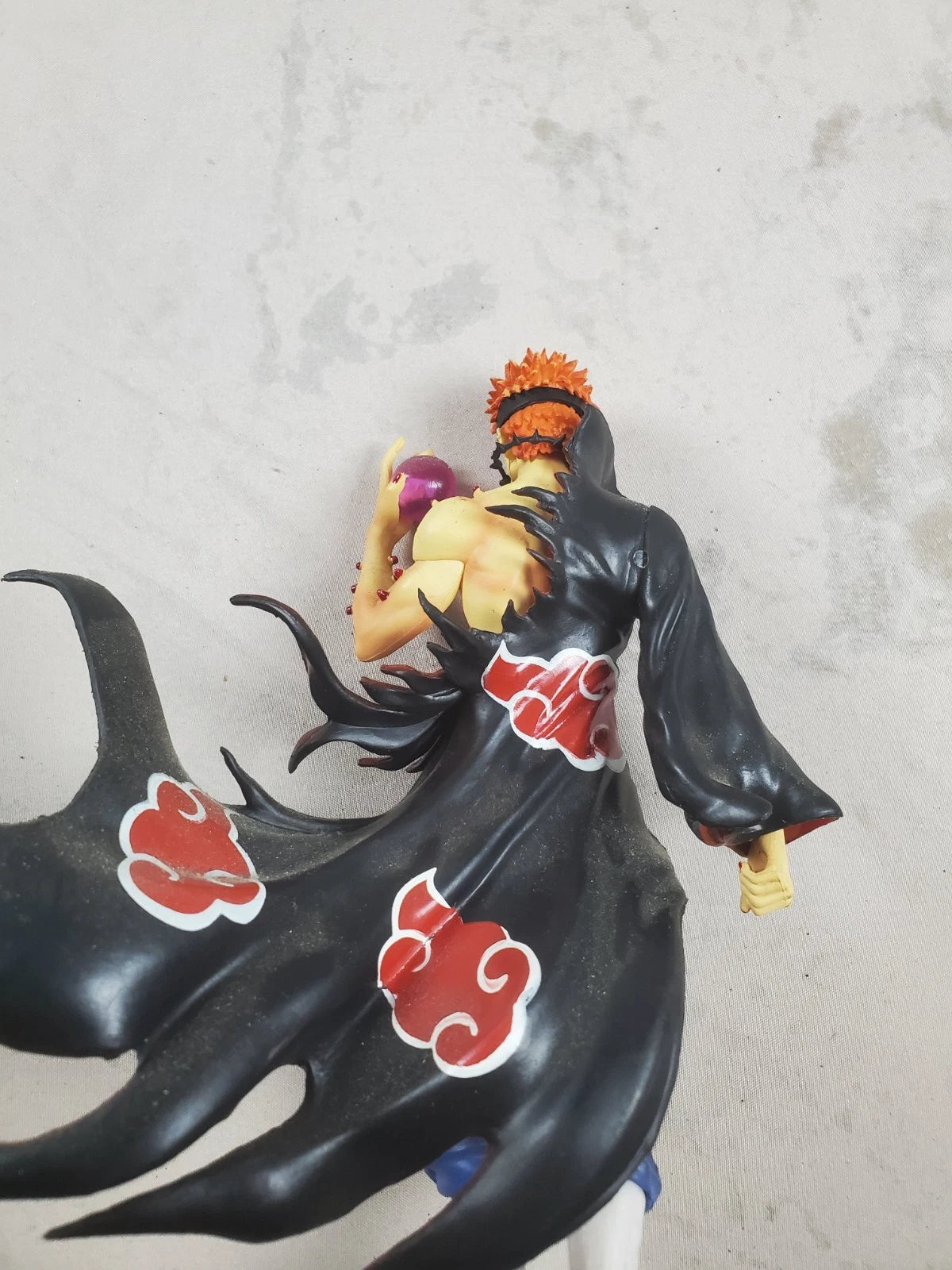 Naruto Shippuden Pain (Deva Path) Figure – Akatsuki Cloak – Chakra Sphere 11"