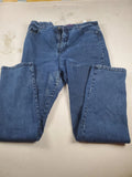 Gloria Vanderbilt Amanda High Rise Jeans Dark Wash Tapered Straight Size 16