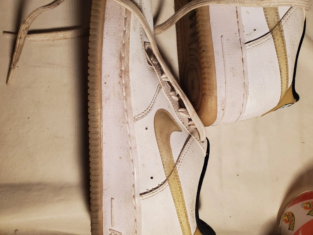 Nike Air Force 1 Low KSA GS White Youth Size 6.5Y CW5909-100 Sneakers Shoes