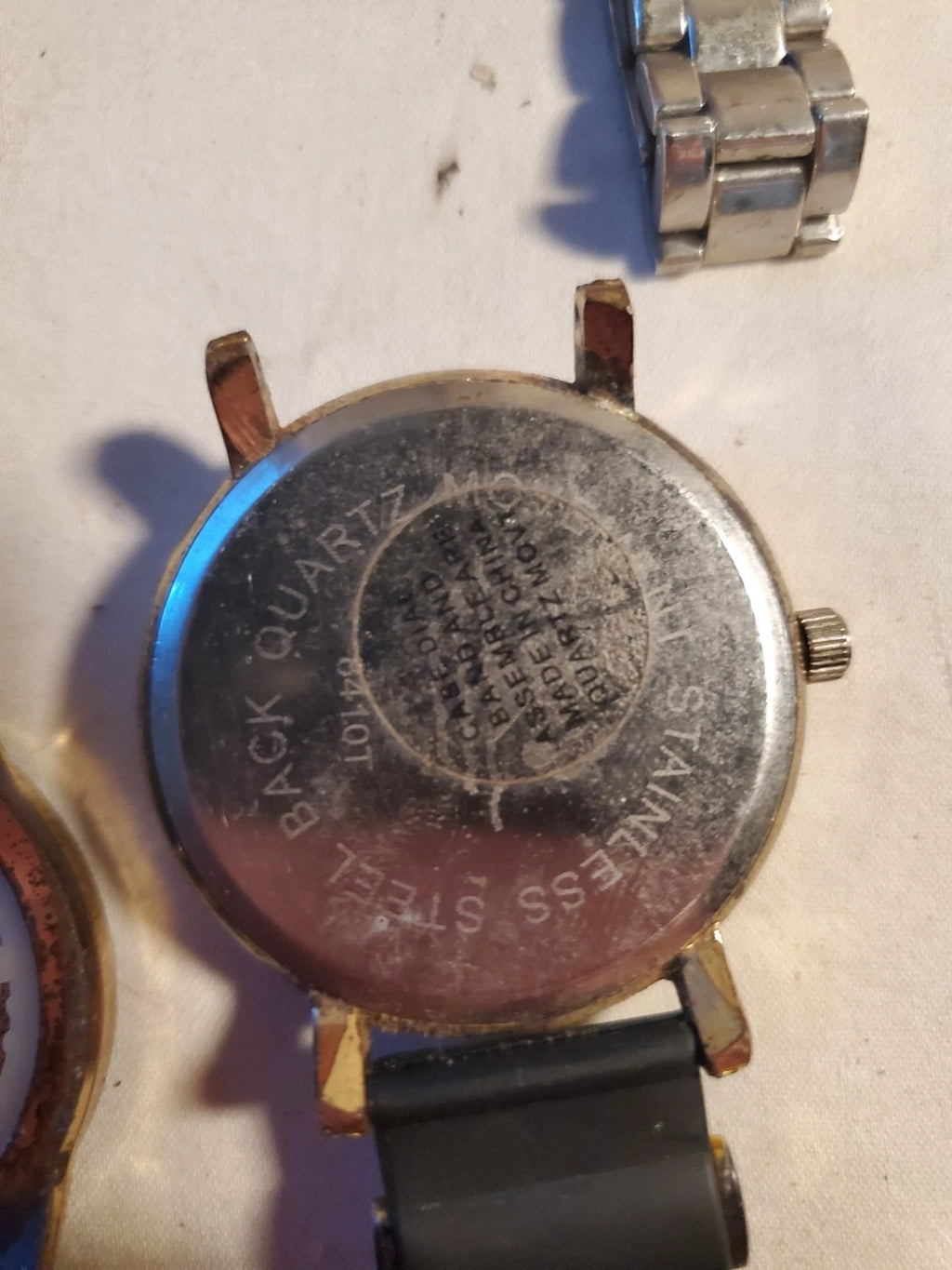 Mixed Lot Of Assorted Watches (8) For Parts ~ Repair/ Untested Sold As Is