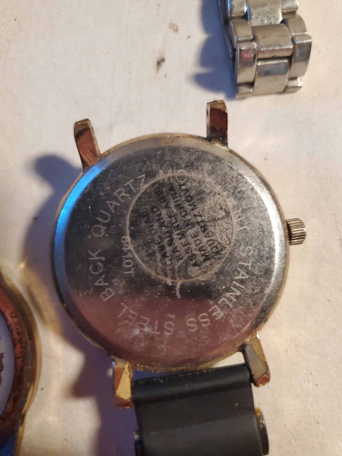 Mixed Lot Of Assorted Watches (8) For Parts ~ Repair/ Untested Sold As Is